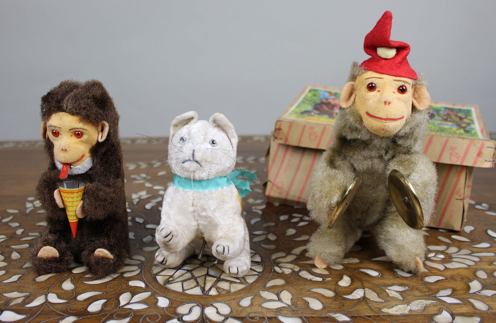 Collection of 3 Vintage Wind-Up Toys - 3