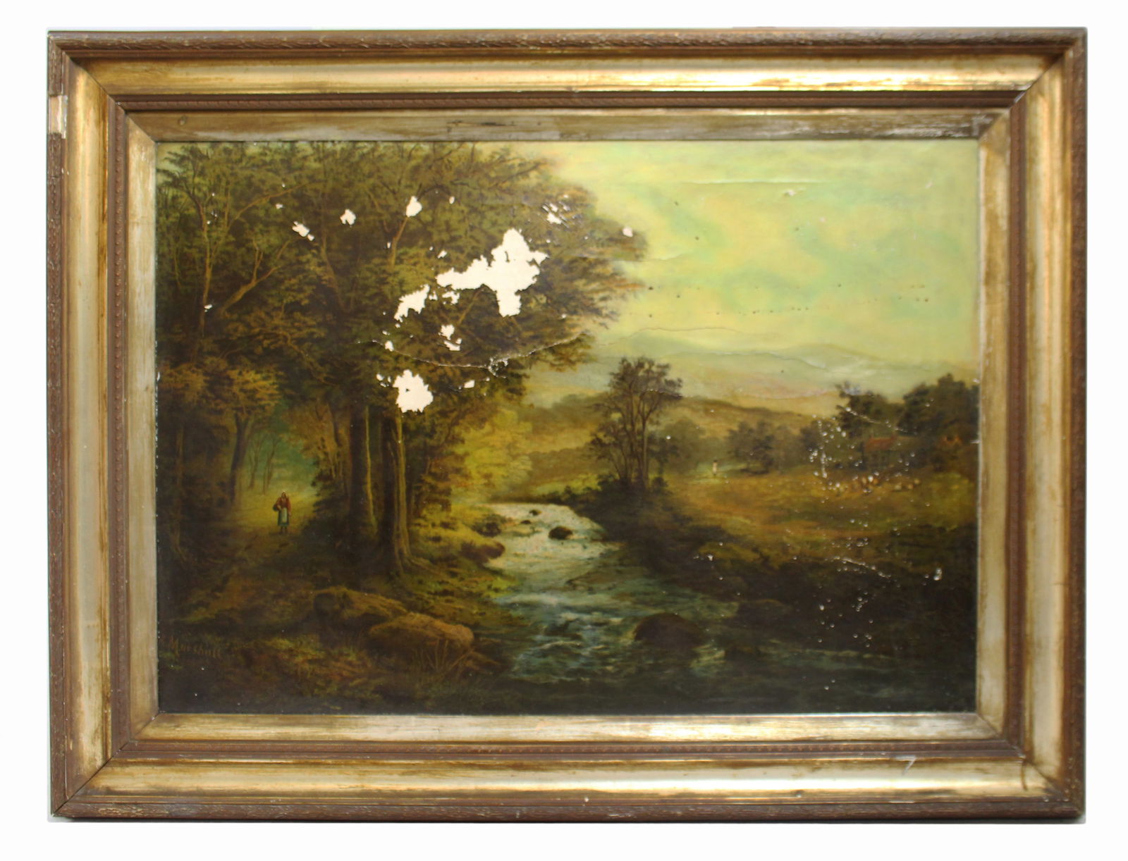 Landscape by R.Marshall Oil on Canvas (1 of 4)