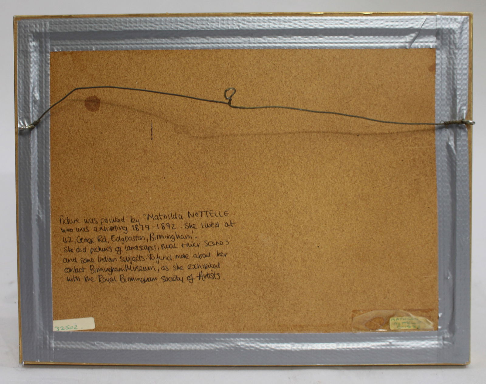 Victorian Watercolour of Rural Cottage Scene by Mathilda Nottelle (Exh. 1879–1892) - 5