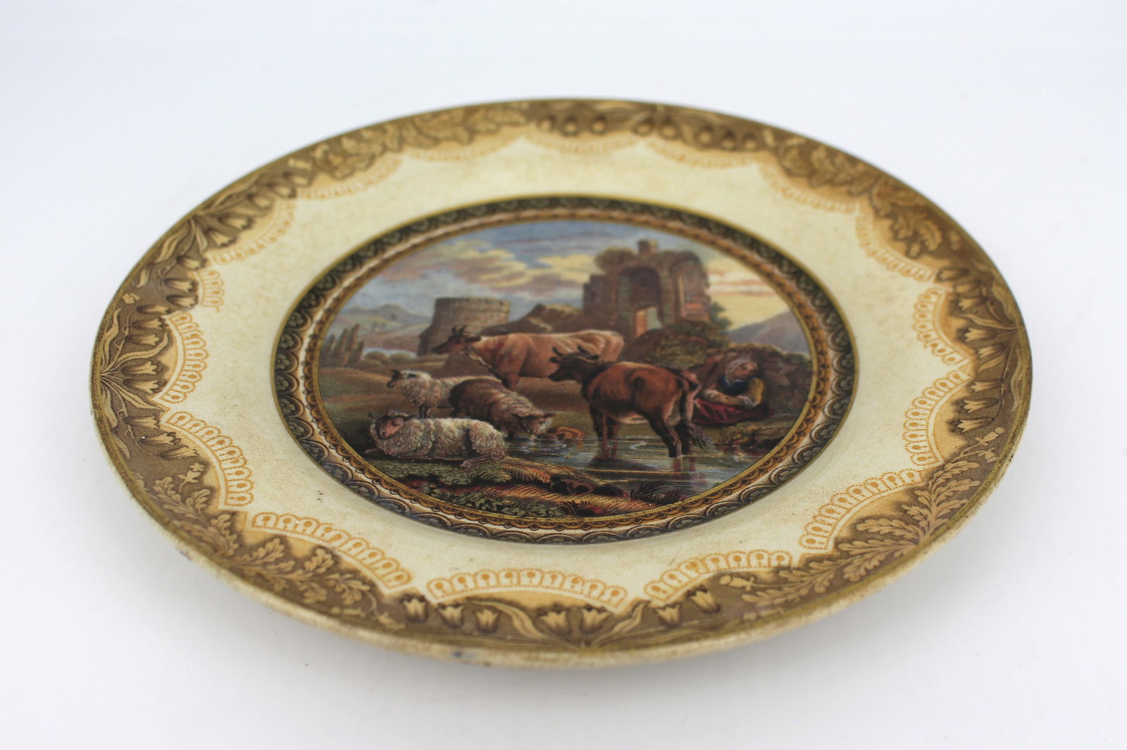 Antique Prattware Plate - 2