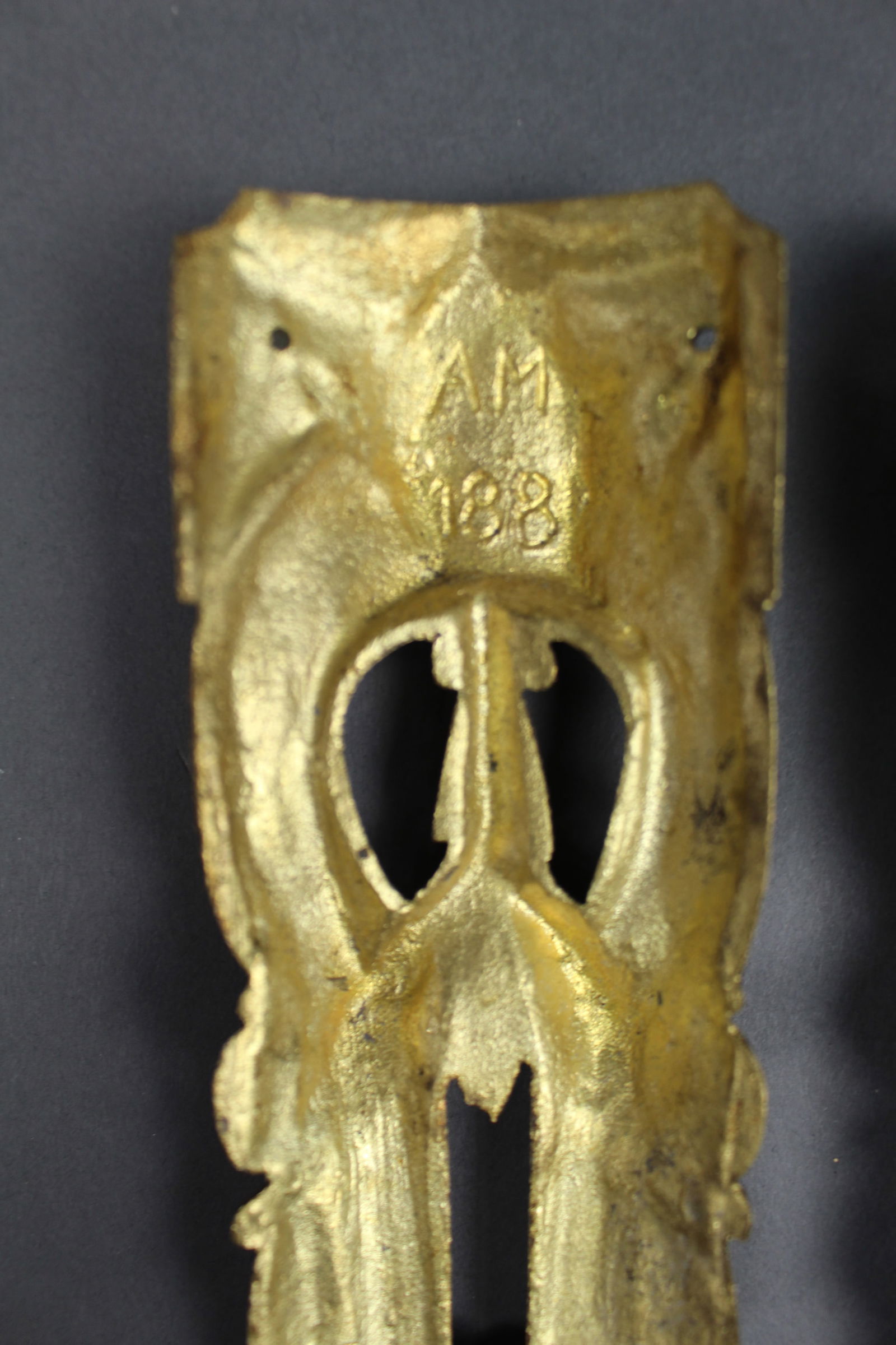 Pair of Louis XVI Style Gilt Bronze Furniture Mounts c.1890 - 5