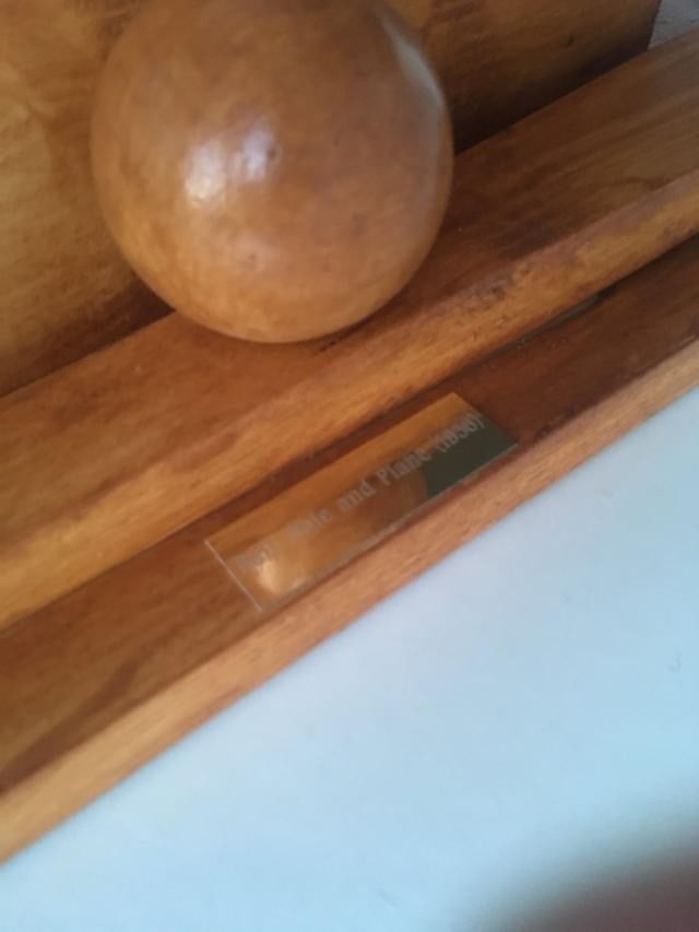 Barbara Hepworth (1903-75) Maquette of BH 81 'Ball, Hole and Plane' Sculpture From (1936) - 13