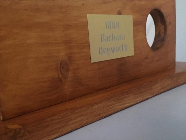 Barbara Hepworth (1903-75) Maquette of BH 81 'Ball, Hole and Plane' Sculpture From (1936) - 14