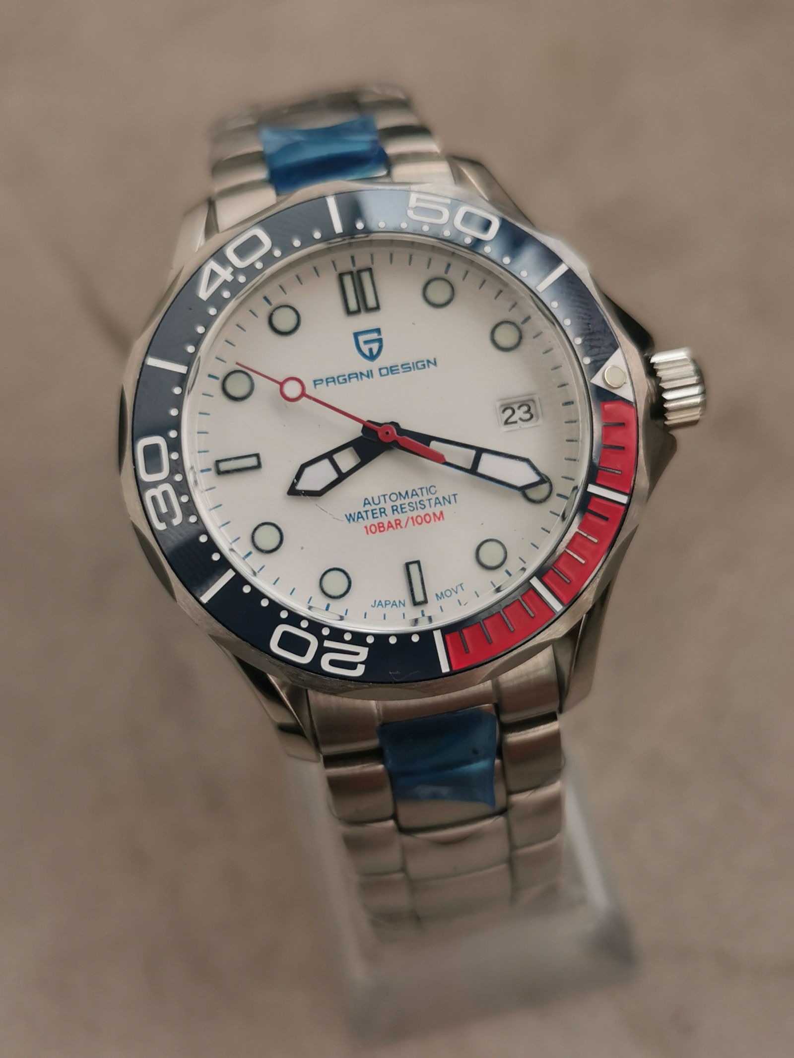 Brand New Pagani Design Omega Seamaster Homage Watch - 2
