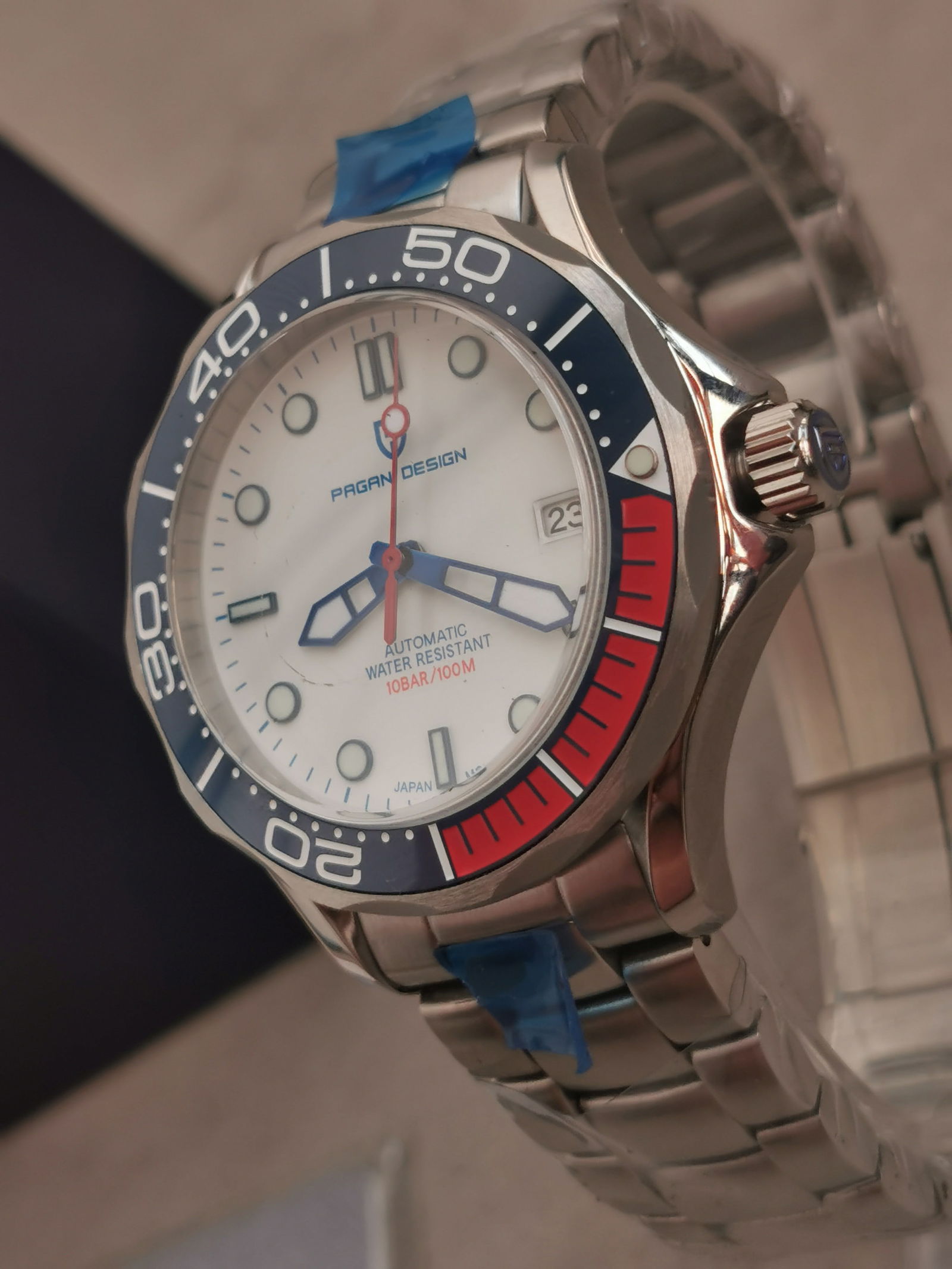 Brand New Pagani Design Omega Seamaster Homage Watch - 3