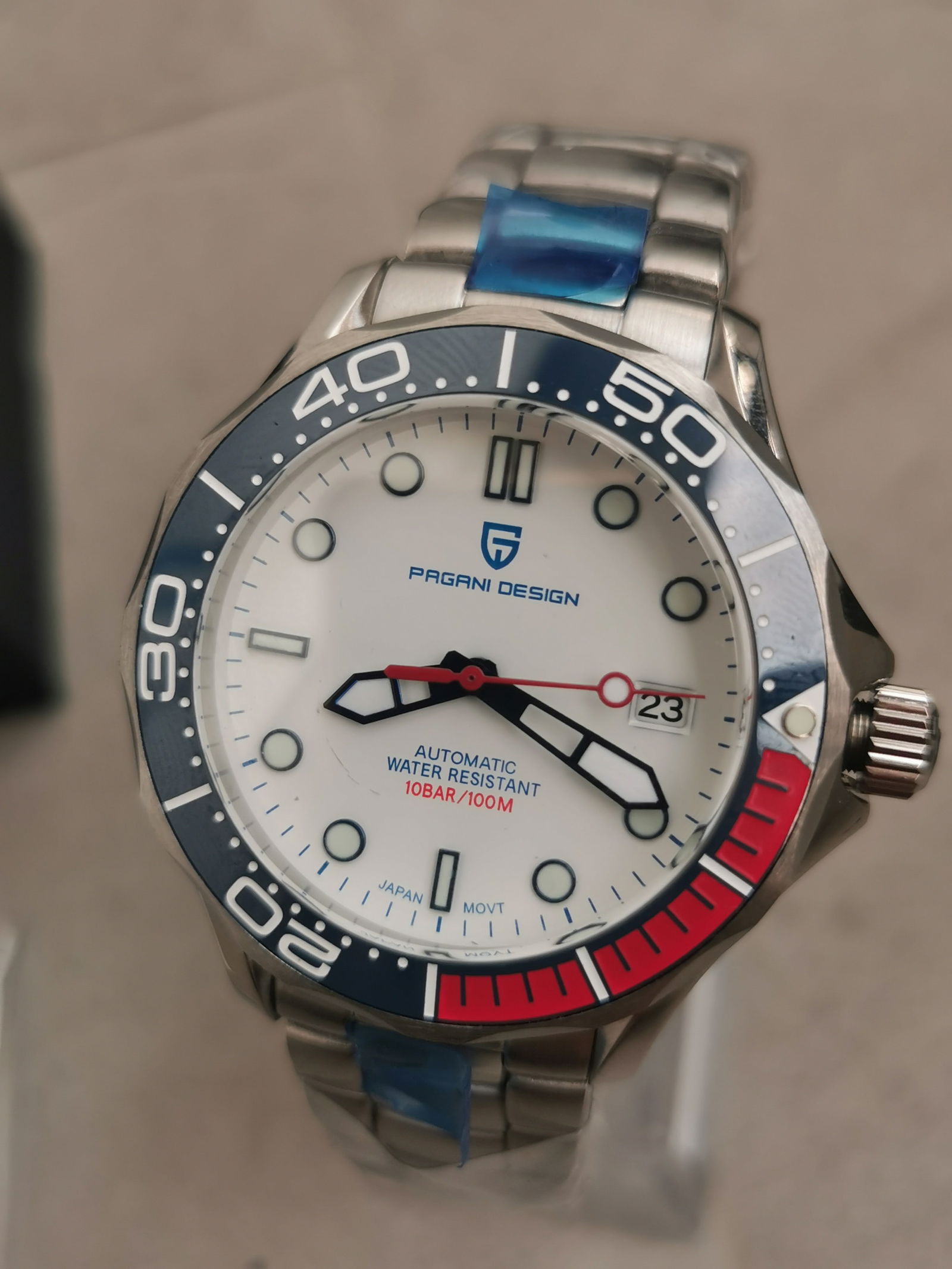 Brand New Pagani Design Omega Seamaster Homage Watch - 6