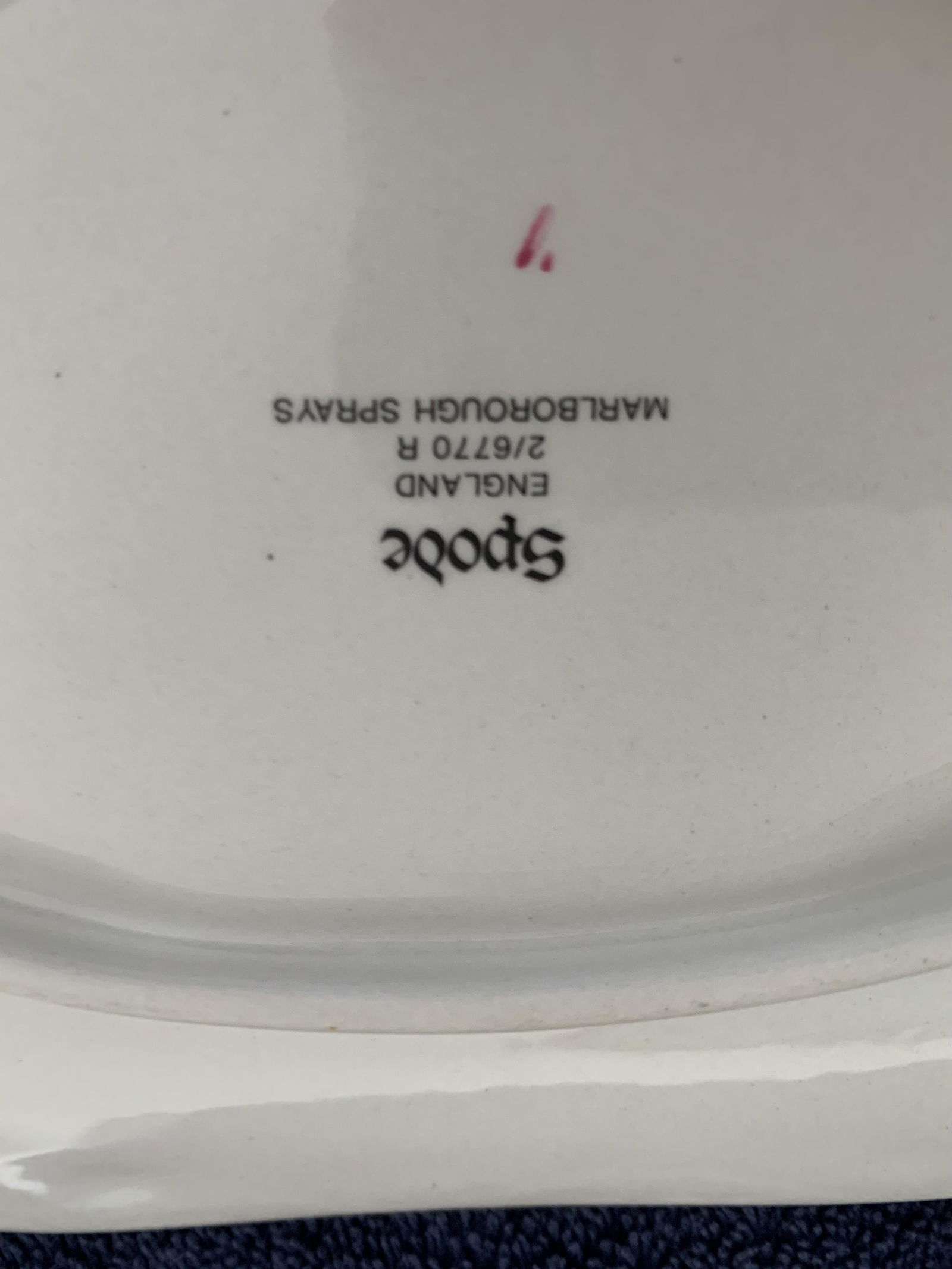 Antique Spode Gravy Boat c1920’s - 3