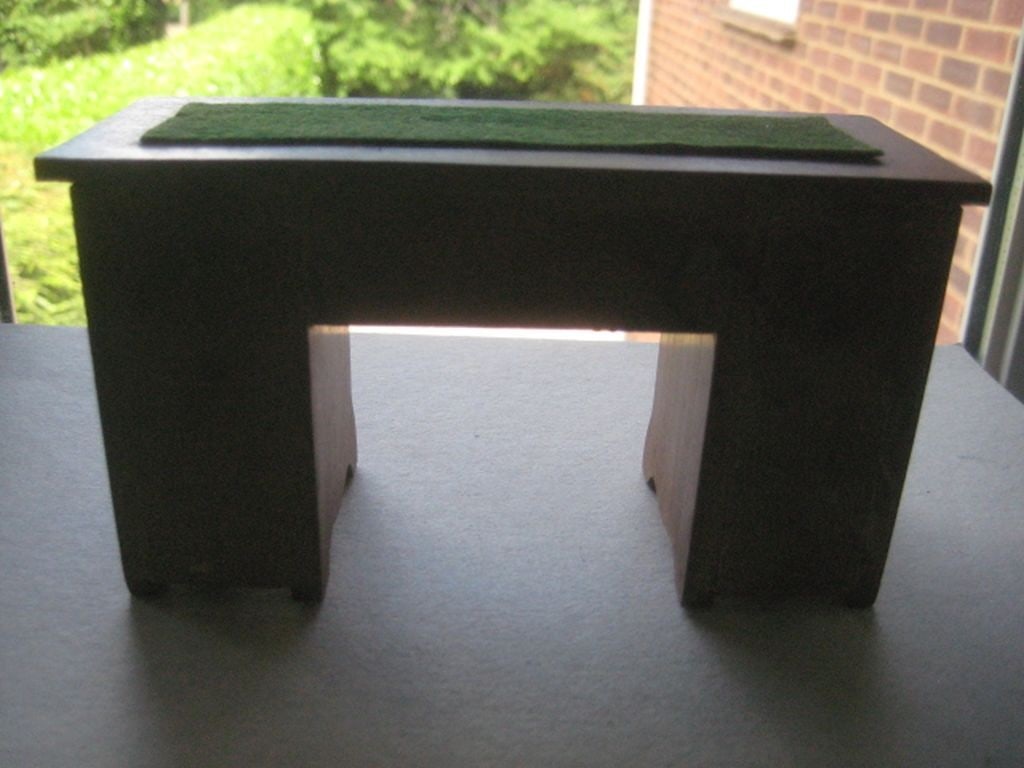 Vintage Dolls House Wooden Sideboard - 3