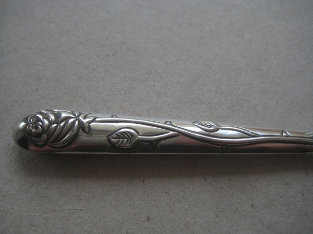 Vintage Silver Letter Opener - 4
