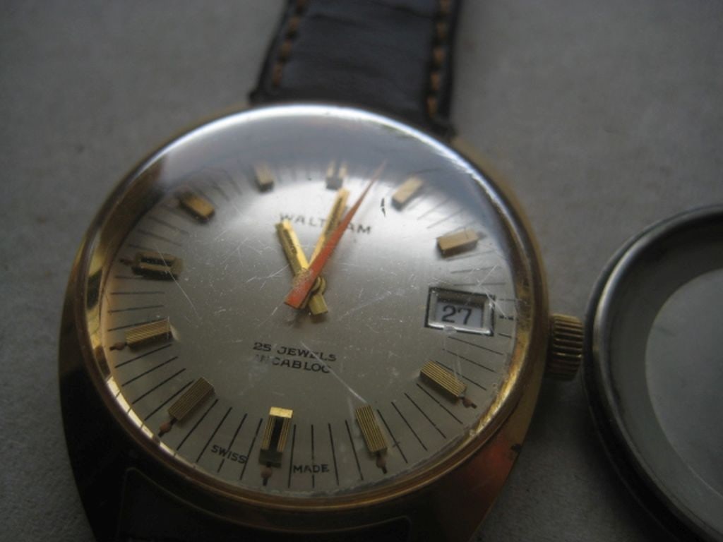 Vintage Waltham 25 Jewels Automatic Gents Wrist Watch - 8