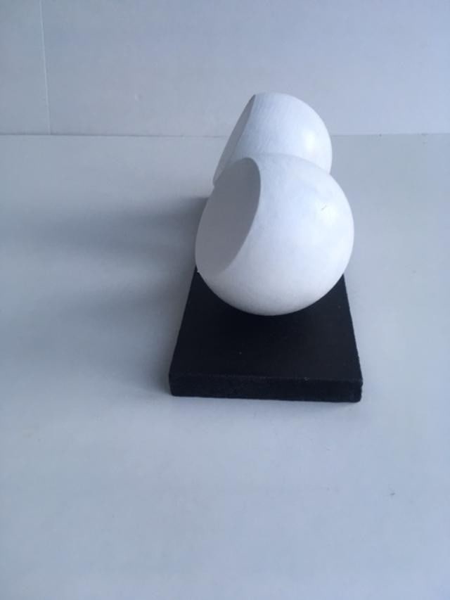 Barbara Hepworth (1903-75) Maquette of BH 562 'Two Spheres In Orbit' Sculpture From (1973) - 5