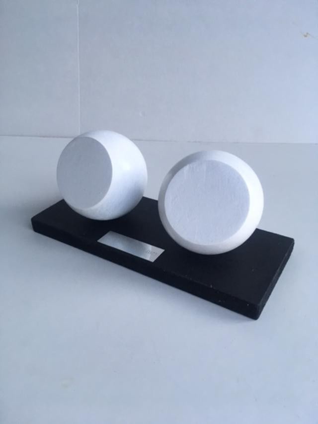 Barbara Hepworth (1903-75) Maquette of BH 562 'Two Spheres In Orbit' Sculpture From (1973) - 6