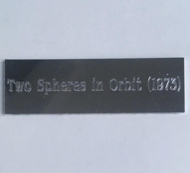 Barbara Hepworth (1903-75) Maquette of BH 562 'Two Spheres In Orbit' Sculpture From (1973) - 7