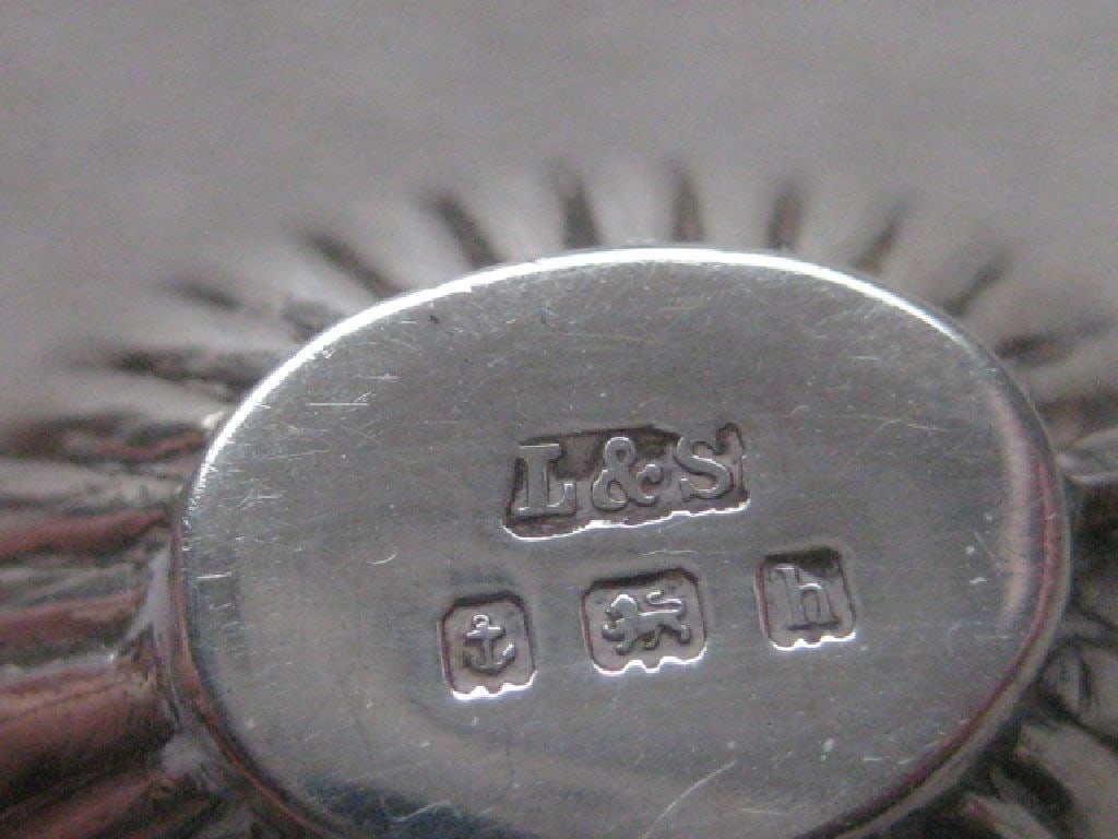 Antique Miniature Silver Teapot and Sugar Bowl, Tray Set - 10