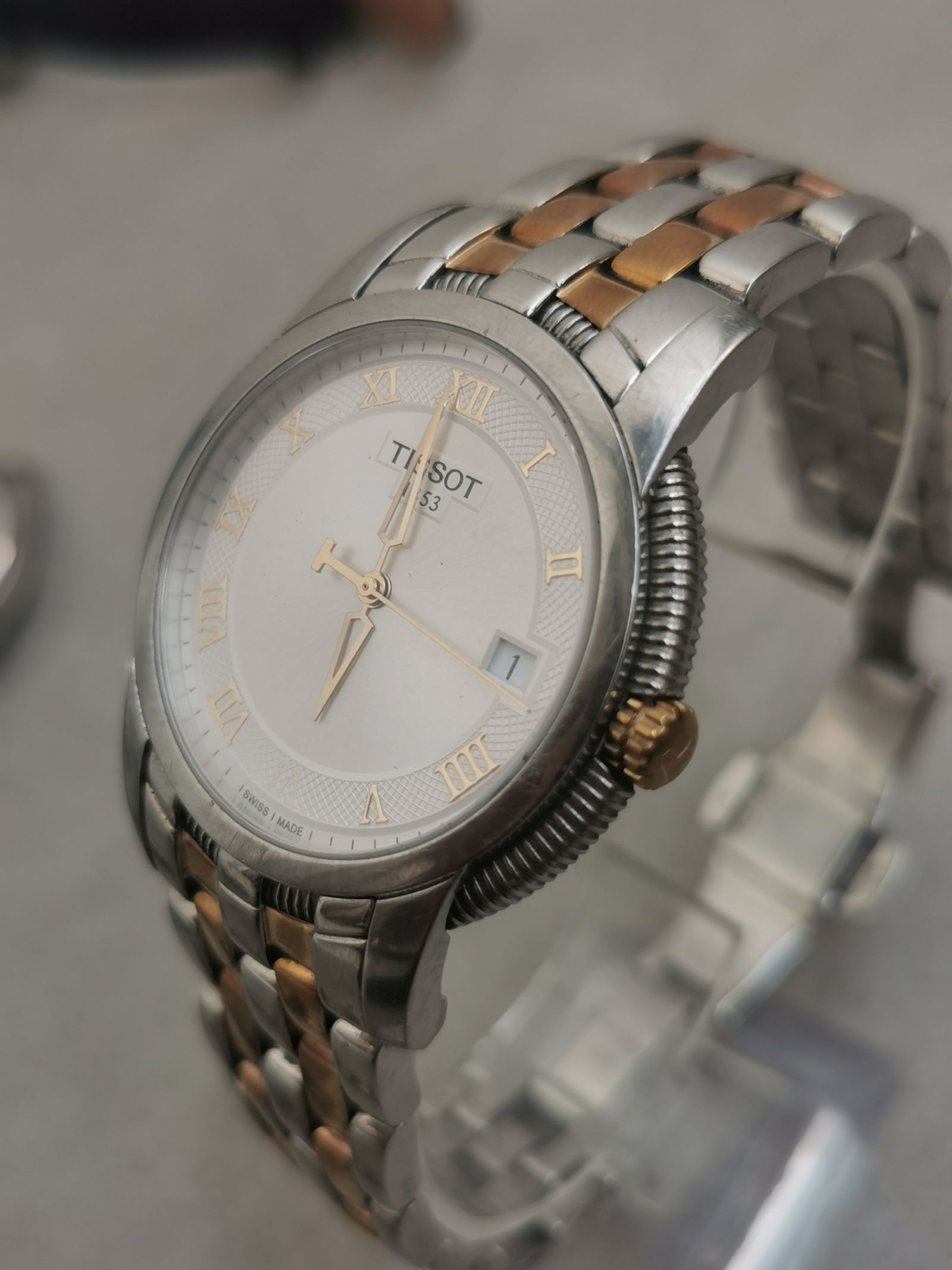 Tissot Ballade III Quartz Two-Tone Men's Wat - 3