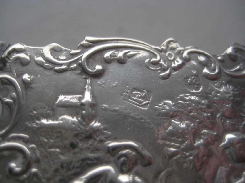 Antique Dutch Silver Miniature Table - 7
