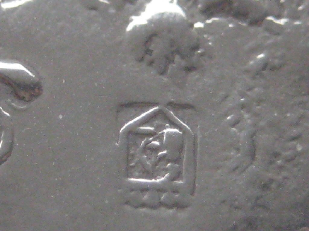 Antique Dutch Silver Miniature Table - 8