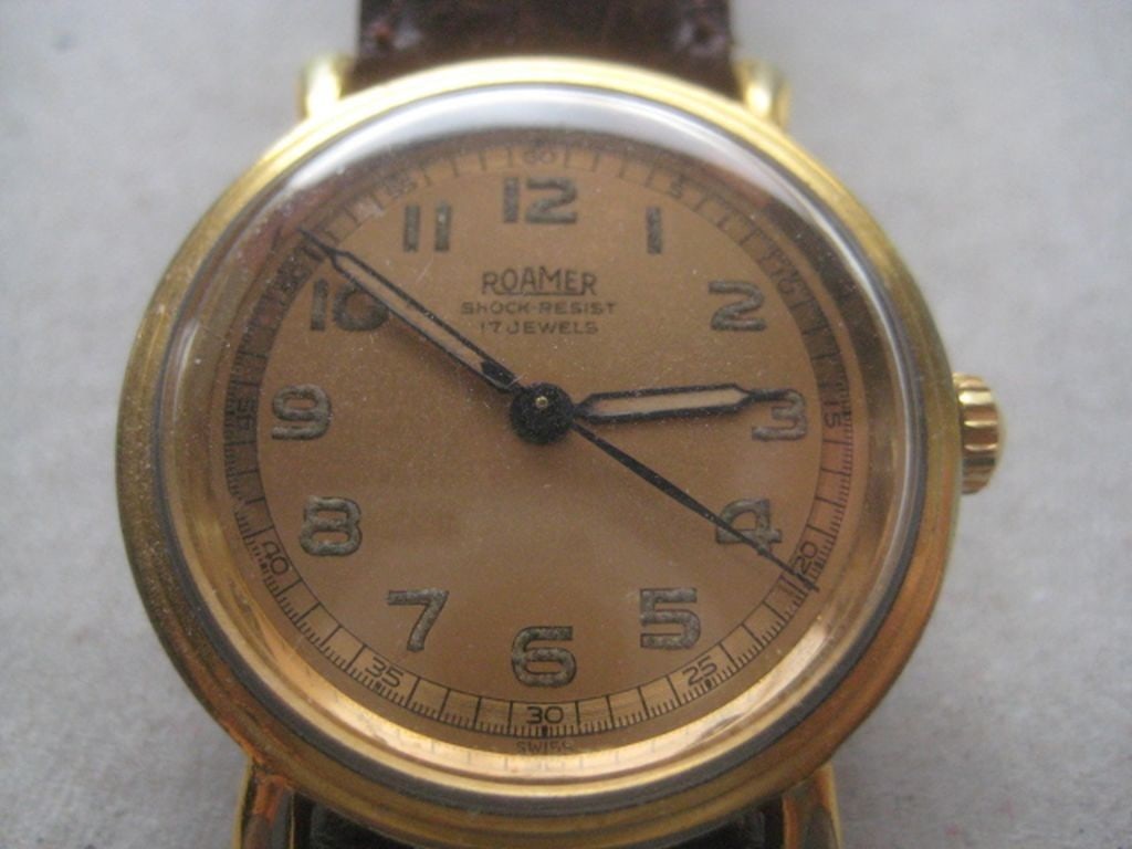 Vintage Roamer 17 Jewels Gents Wrist Watch - 2