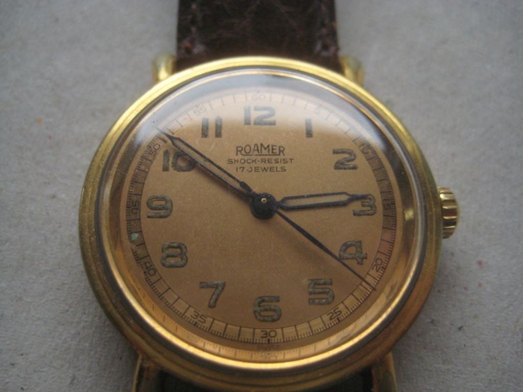 Vintage Roamer 17 Jewels Gents Wrist Watch - 8