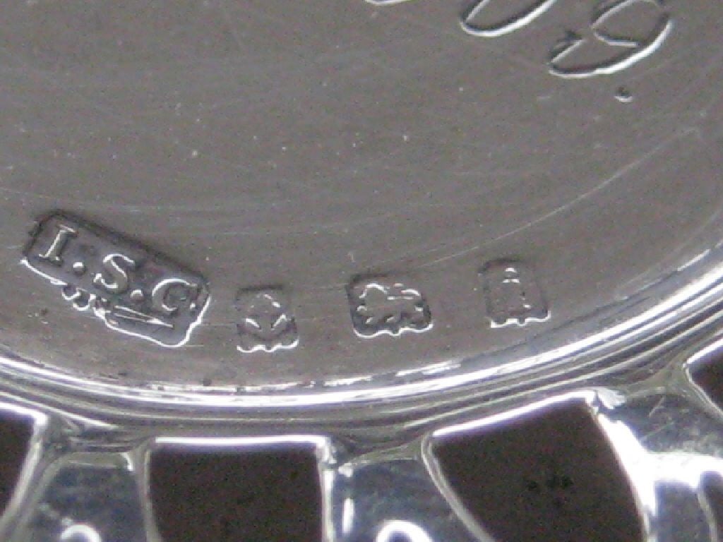 Antique Silver Sweetmeat Basket, Birmingham 1908 - 4