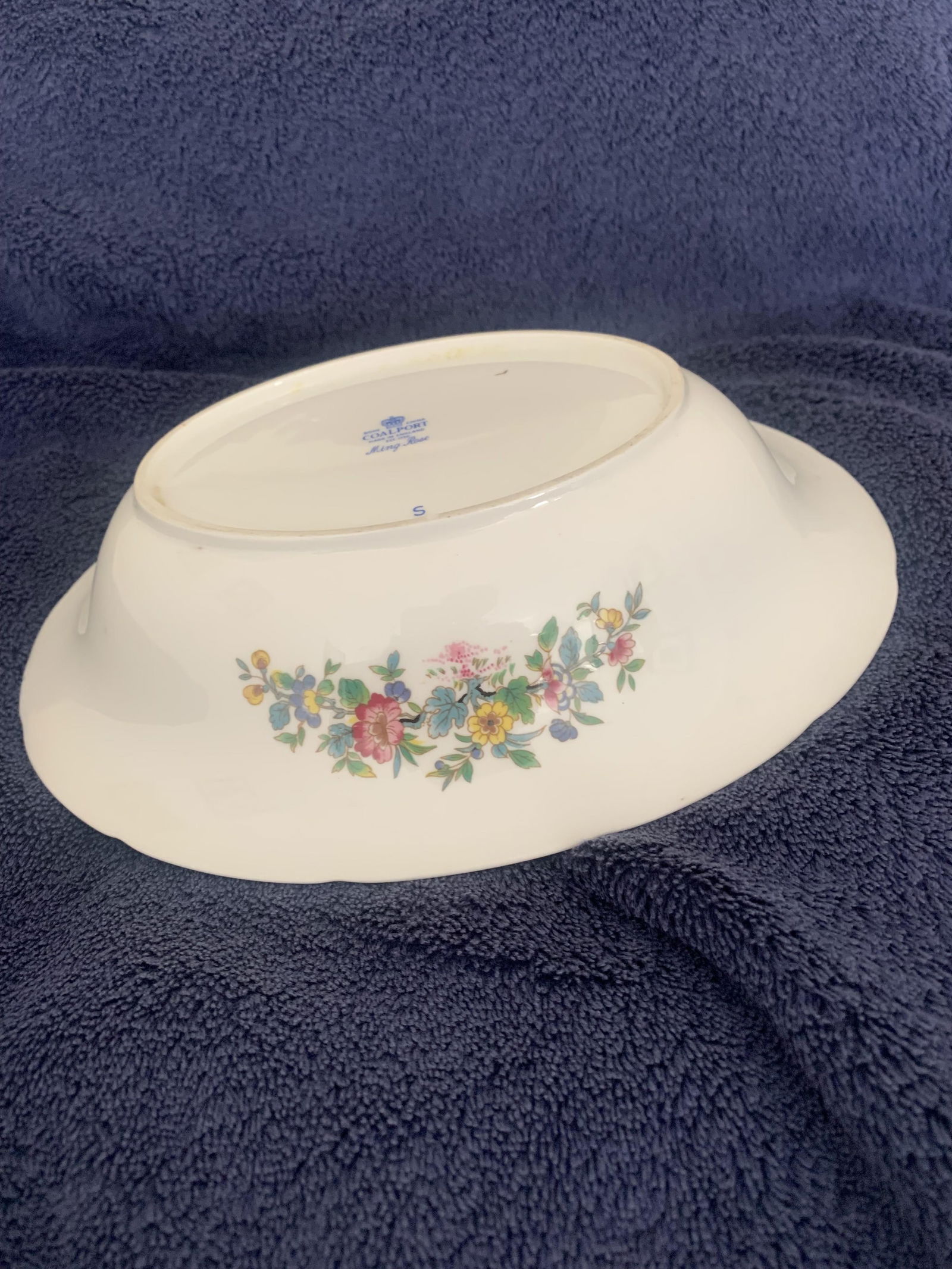 Vintage Coalport Serving Dish, Ming Rose, c1930’s - 2