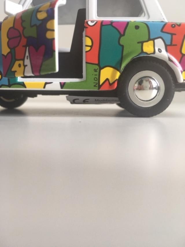 Thierry Noir (b.1958) ‘Heads’ Berlin Trabant Car In Colours By Thierry Noir, 1994, Sold  - 10