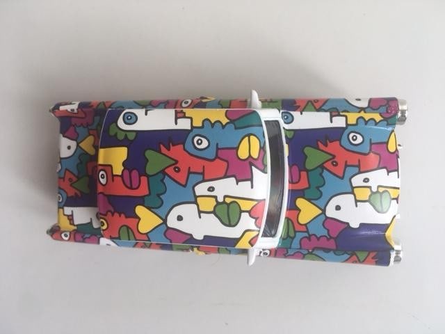 Thierry Noir (b.1958) ‘Heads’ Berlin Trabant Car In Colours By Thierry Noir, 1994, Sold  - 13