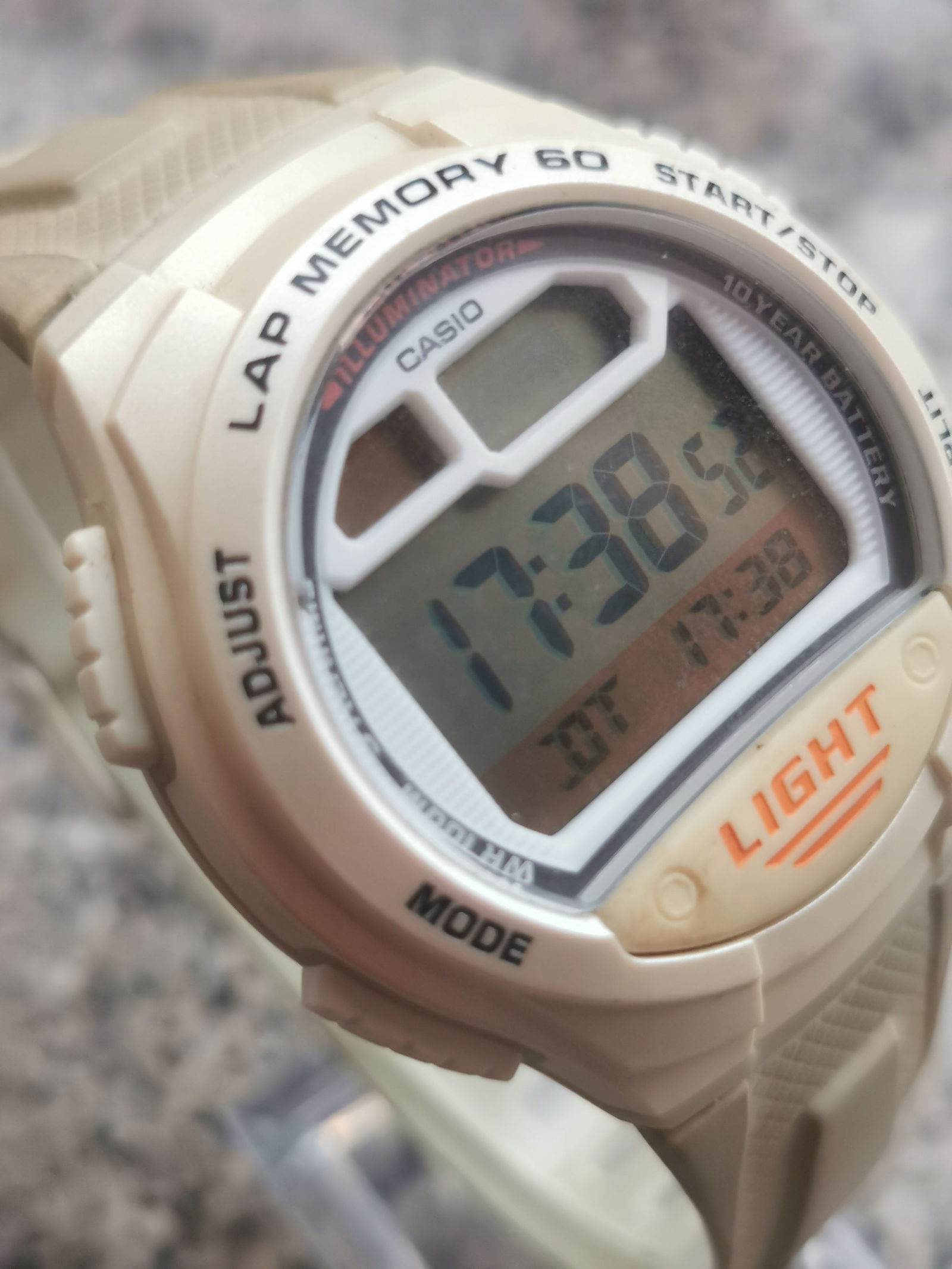 Vintage Casio W734-7A Lap Memory Watch - 2