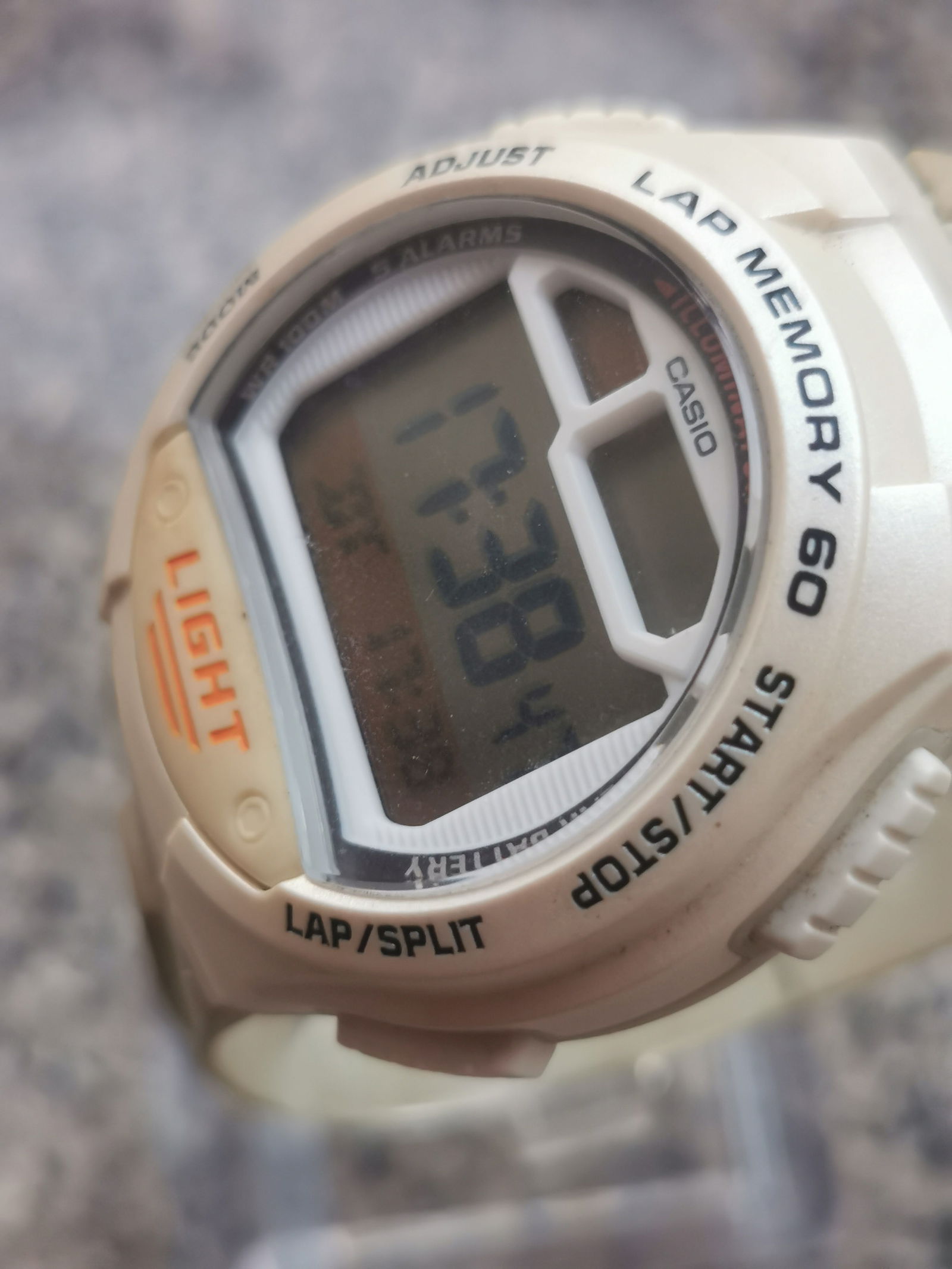 Vintage Casio W734-7A Lap Memory Watch - 3