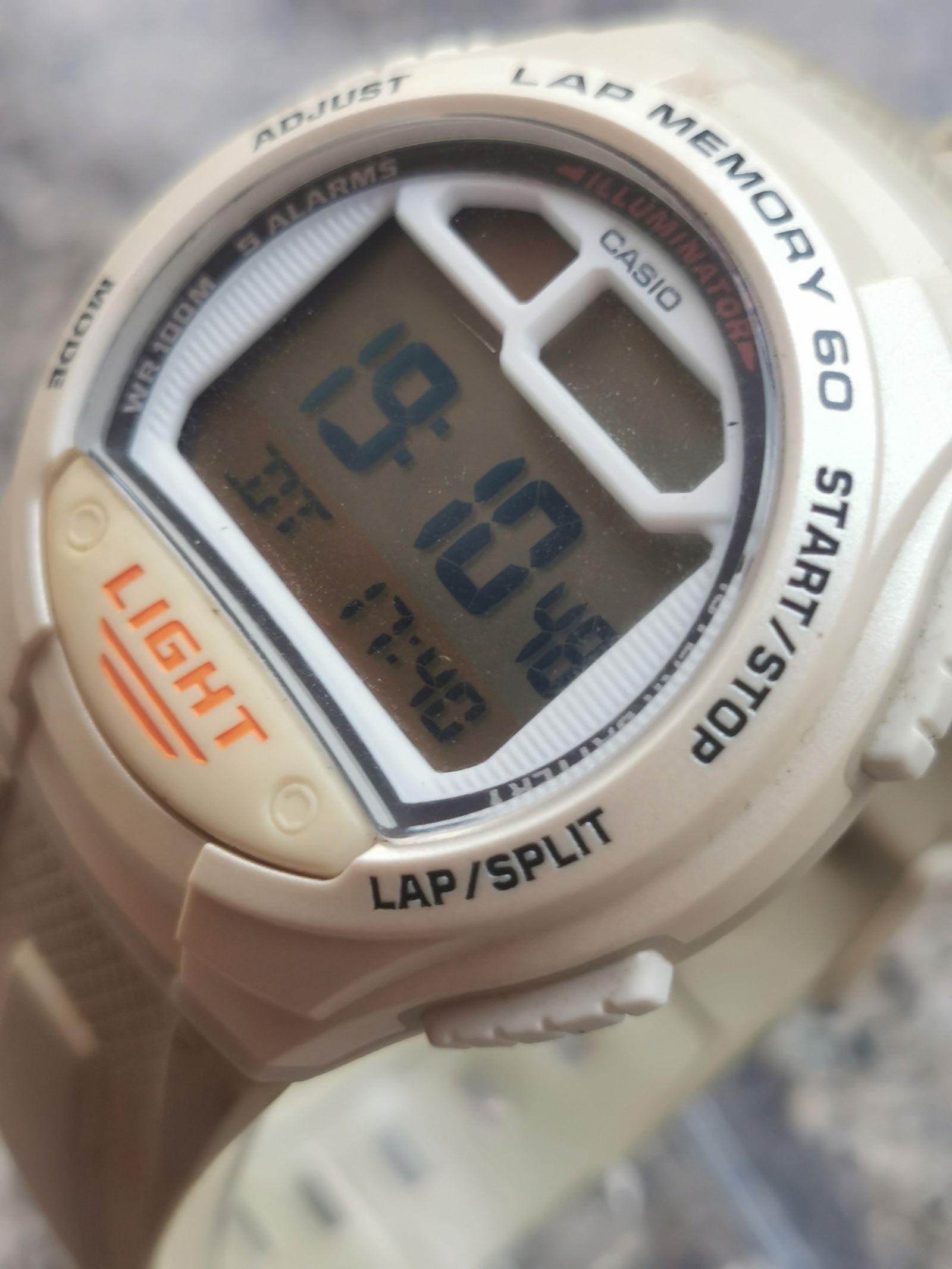 Vintage Casio W734-7A Lap Memory Watch - 4