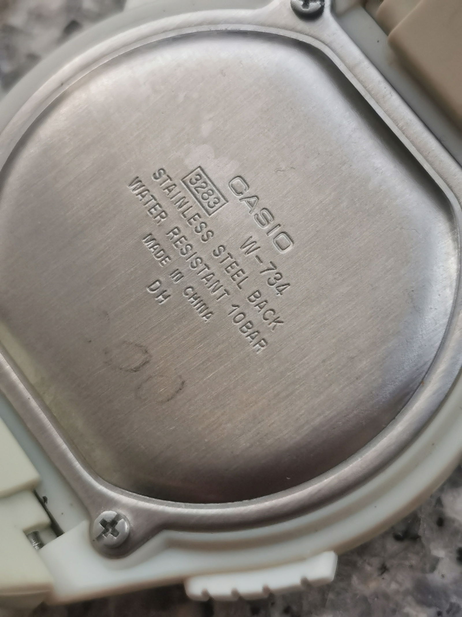 Vintage Casio W734-7A Lap Memory Watch - 5