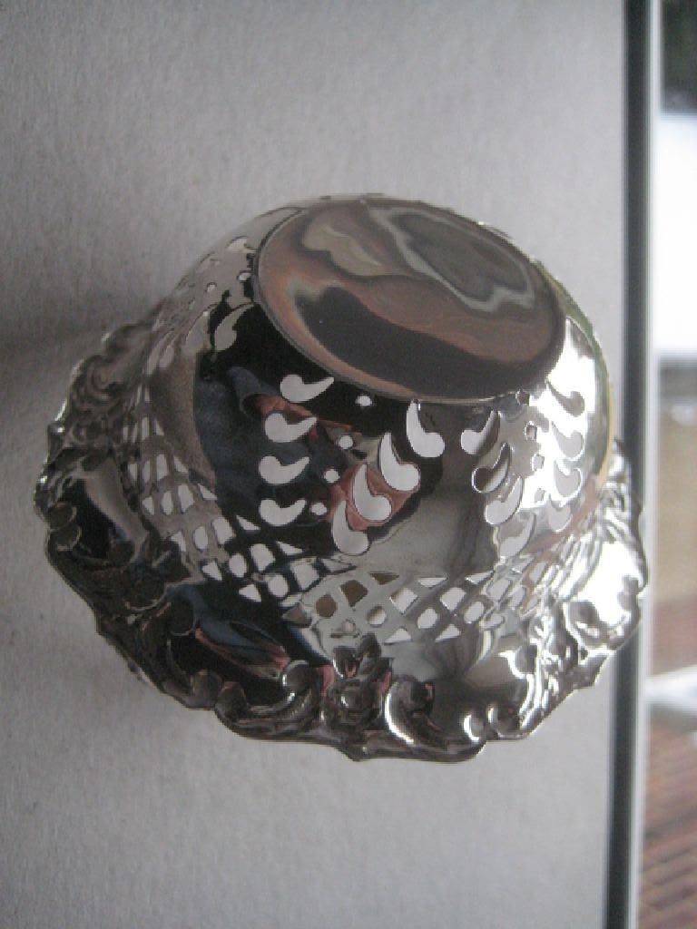 Antique Silver Sweetmeat Basket, Birmingham 1910 - 2