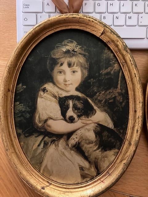 2 Italian Oval Pictures - 3