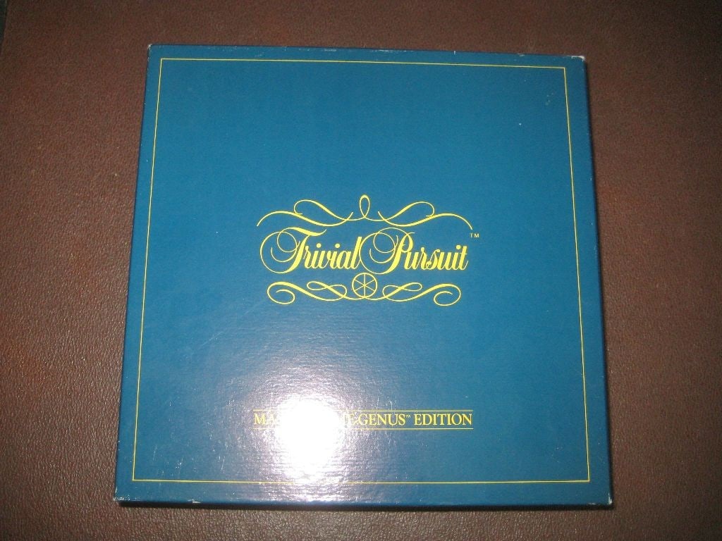 Trivial Pursuit Master Game-Genus Edition Board Game: Title: Trivial Pursuit Master Game-Genus Edition Board Game Description: Trivial Pursuit Master Game-Genus Edition Board Game. Complete Condition: Good Condition: Used Delivery