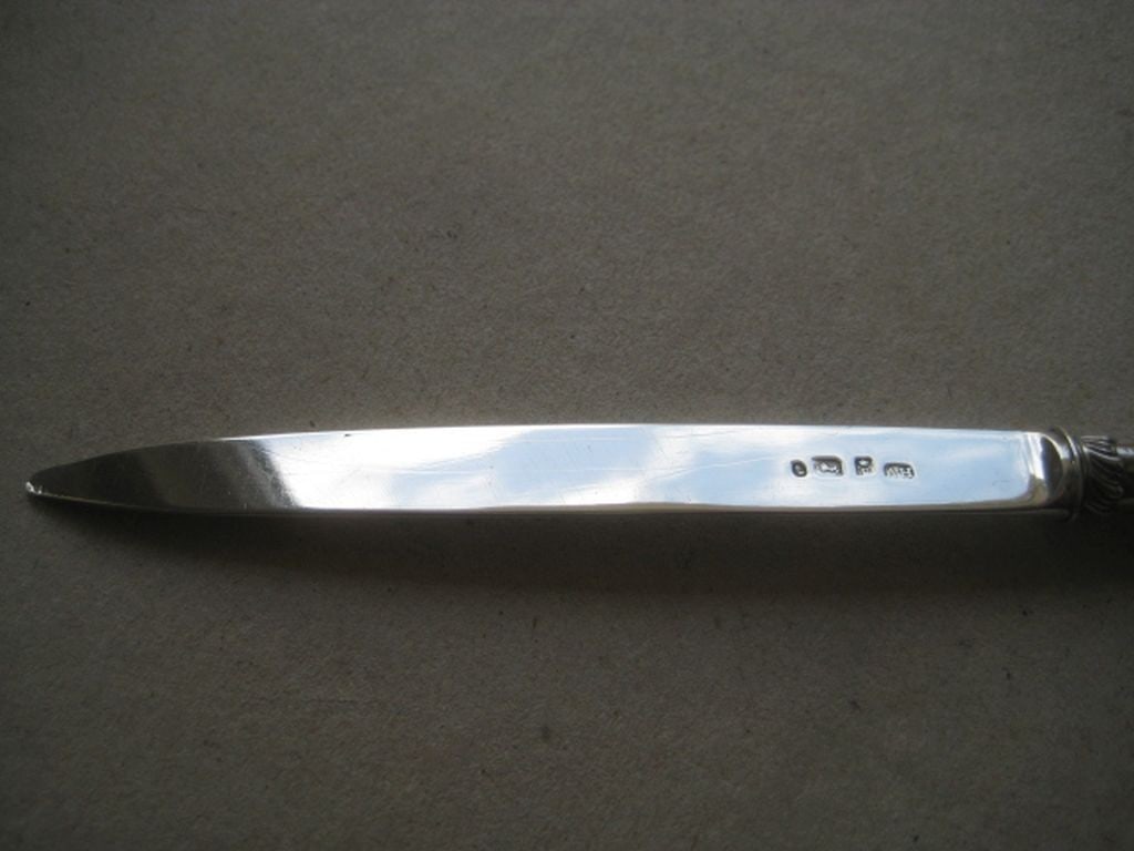 Antique George IV Mother of Pearl Hafted Paper Knife - 4