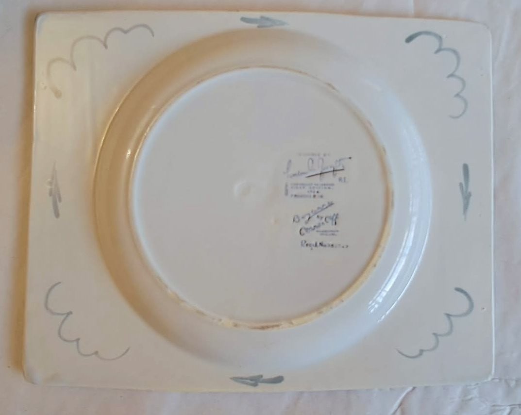 Clarice Cliff Bizarreware Ceramic Plate/Platter Designed By Gordon Forsyth c1934 - 2