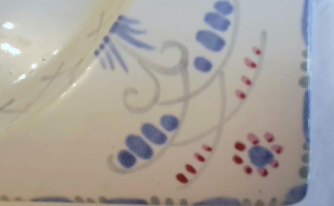 Clarice Cliff Bizarreware Ceramic Plate/Platter Designed By Gordon Forsyth c1934 - 4