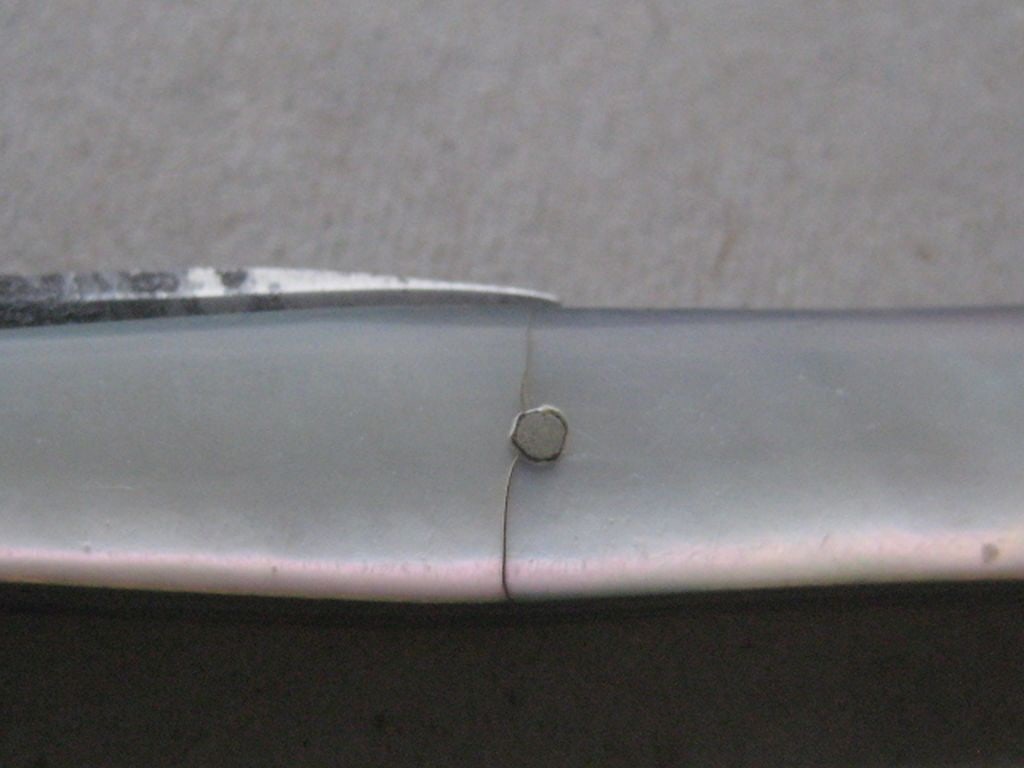 Victorian Mother of Pearl Hafted Twin Bladed Penknife - 7