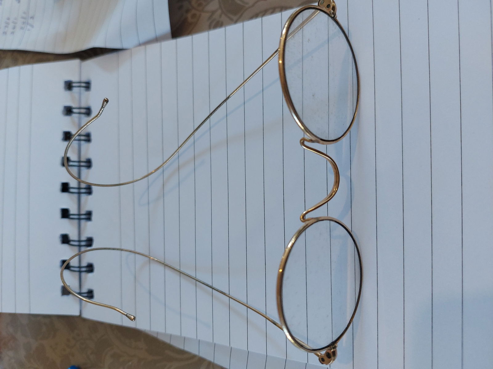 Antique Gold Spectacles - 4