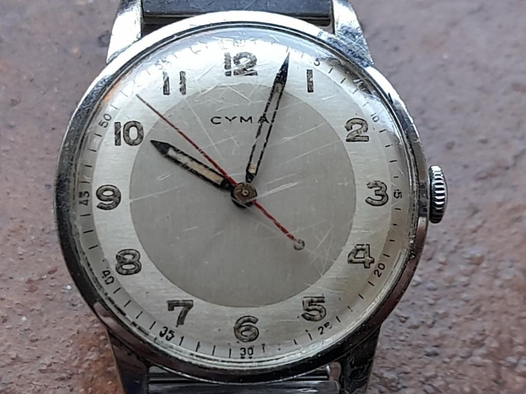 Vintage Gents Cyma Manual Wind Wristwatch - 2