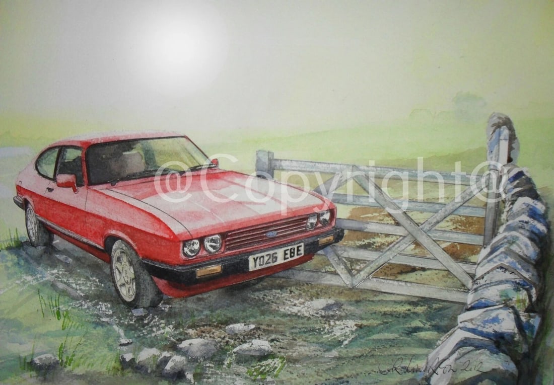 Ford Capri Red 1970's Iconic Nostalgic British Cars Metal: Title: Ford Capri Red 1970's Iconic Nostalgic British Cars Metal Description: ★ Approx Size 12” x 8” (Inches) 300 x 200 (mm). ★ Our Metal Ar