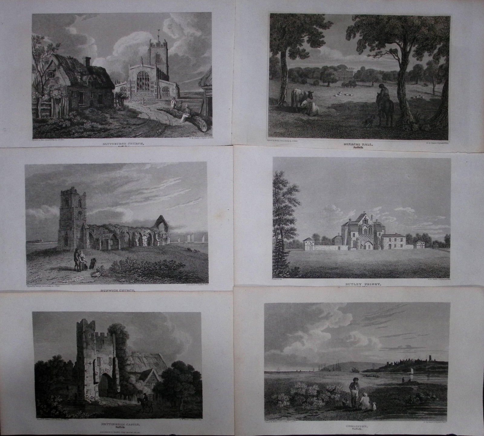 County Suffolk Job-Lot Antique 213 Years-Old Georgian Steel-Engravings-1: Title: County Suffolk Job-Lot Antique 213 Years-Old Georgian Steel-Engravings-1 Description: County Suffolk Job-Lot Antique 213 Years-Old Georgian Steel-Engravings-1