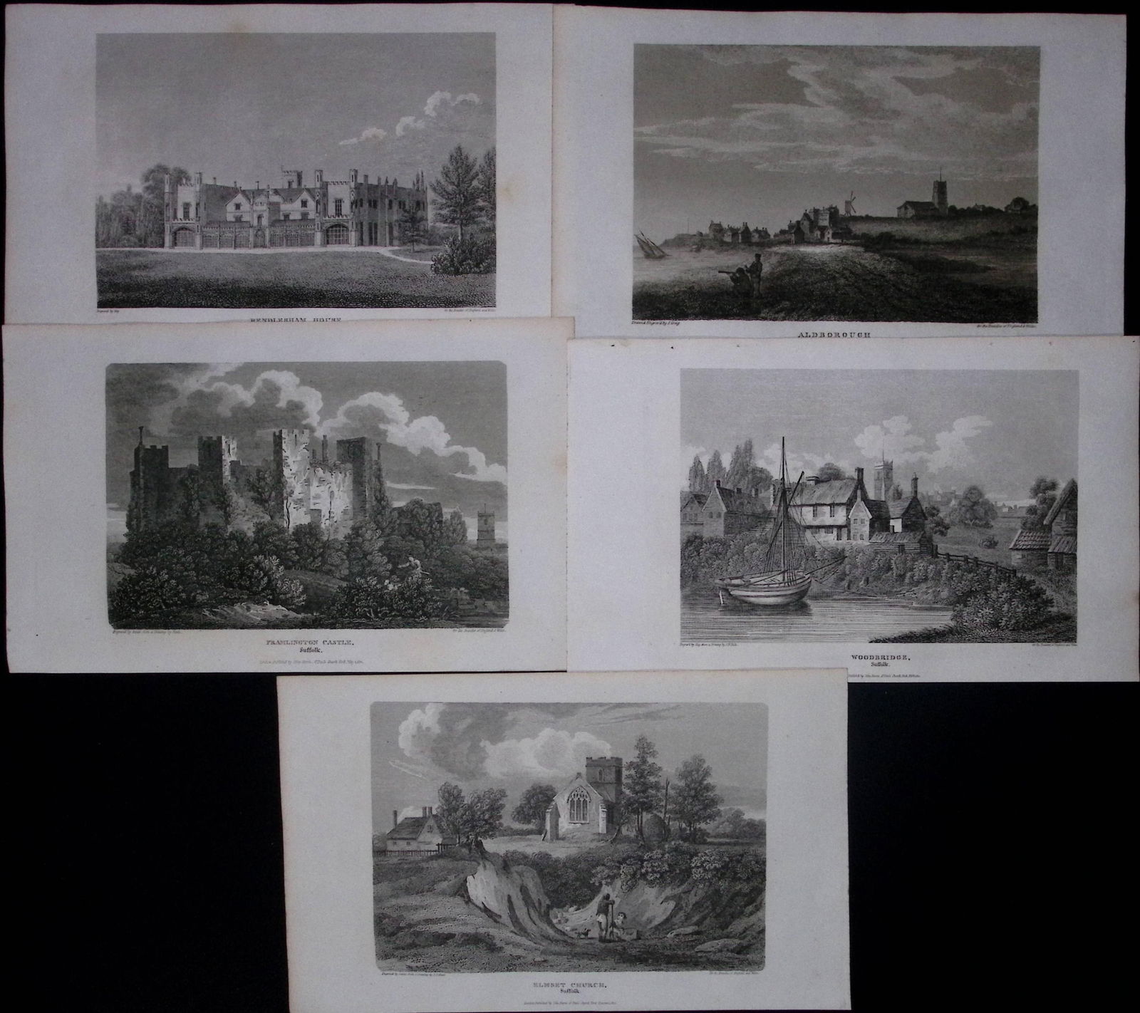 County Suffolk Job-Lot Antique 213 Years-Old Georgian Steel-Engravings-2: Title: County Suffolk Job-Lot Antique 213 Years-Old Georgian Steel-Engravings-2 Description: County Suffolk Job-Lot Antique 213 Years-Old Georgian Steel-Engravings-2