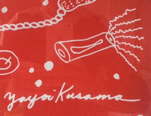 Yayoi Kusama (b 1929) ‘Faces’ Silk Screen Printed On Cotton, Framed, 2021 - 7