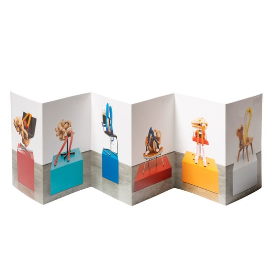 Sarah Lucas (b 1962) ‘Bunny Series’, Concertina Postcard Book, Happy Gas Exhibition, Dis - 10