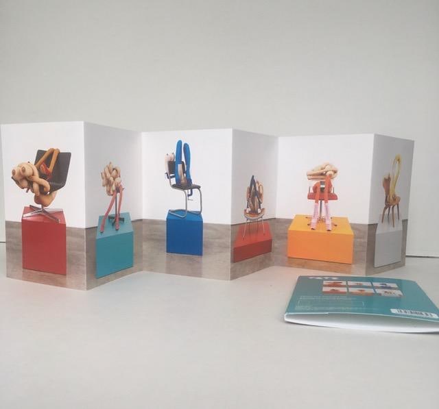 Sarah Lucas (b 1962) ‘Bunny Series’, Concertina Postcard Book, Happy Gas Exhibition, Dis - 7