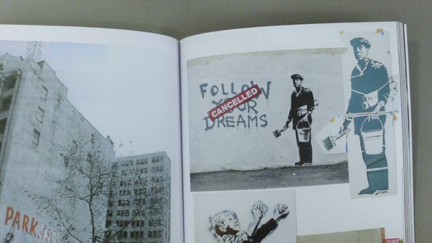 Banksy (b.1974) Authorised ‘Cut & Run - 25 Years of Card labour’ Exhibition Merch & 2 Po - 8