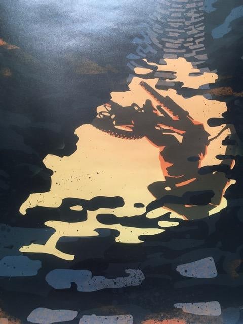 Filsouf. S (b1994) ‘Extreme’, Mountain Bike, X Trail, Lithograph. 2024. - 2