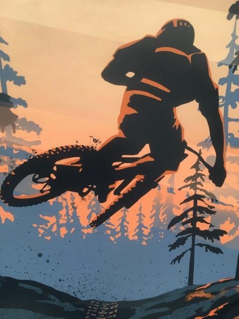 Filsouf. S (b1994) ‘Extreme’, Mountain Bike, X Trail, Lithograph. 2024. - 6