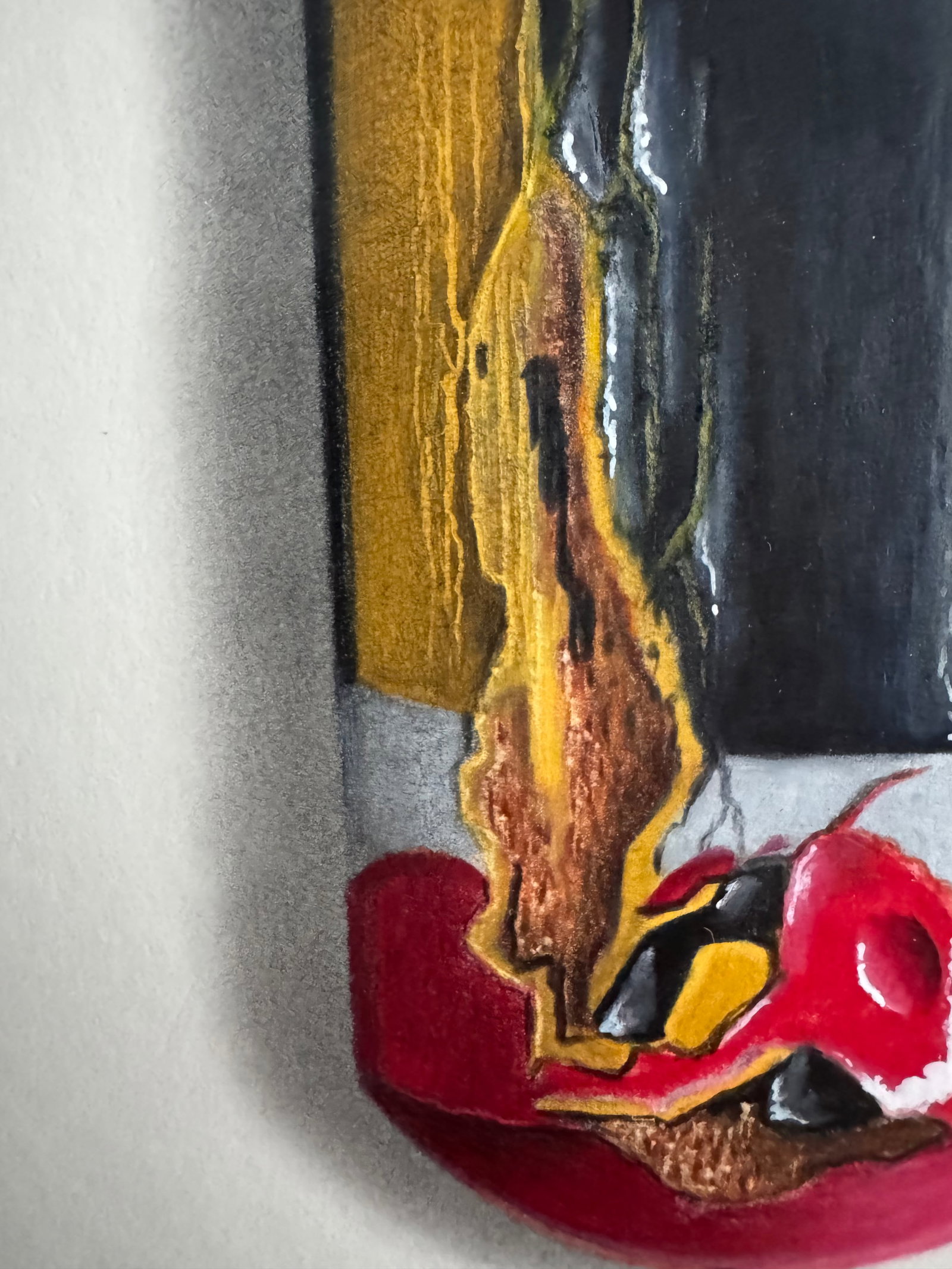 Jamie Eade - Staedtler Pencil - Original Colour Pencil Drawing On Museum Board. - 2